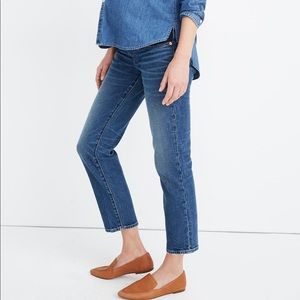 Madewell Maternity Classic Straight Jeans